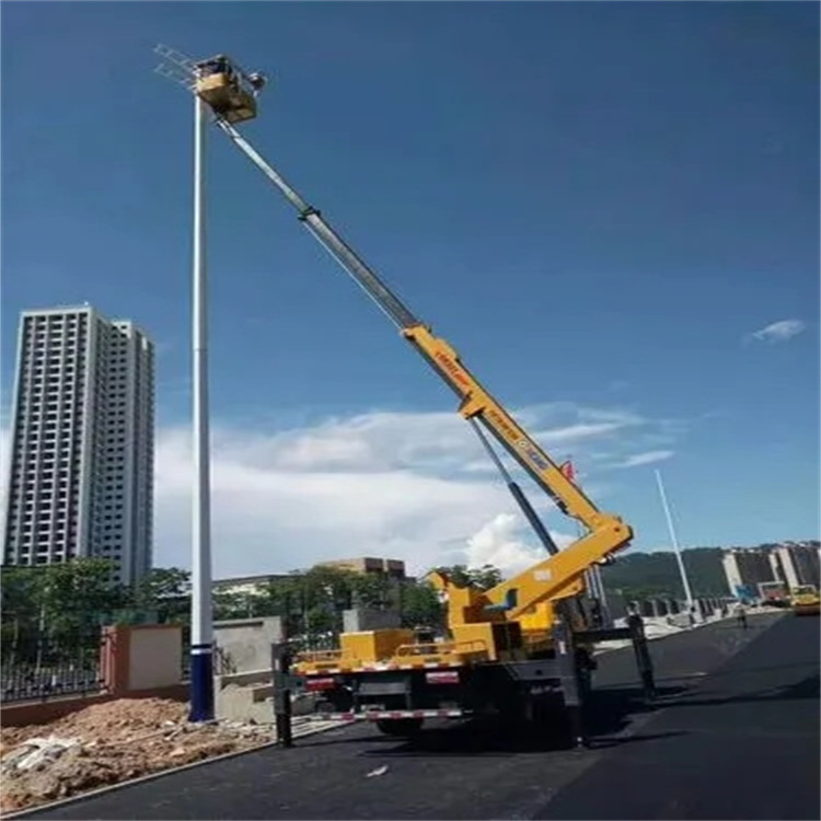 文安县维修路灯的曲臂升降车出租